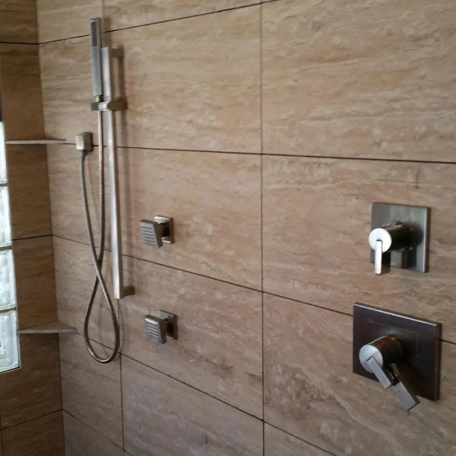Shower fixture installation for Water Heater Installation in Holly
